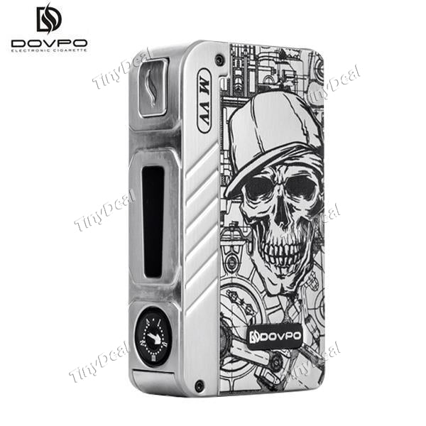 Authentic Dovpo M VV 300W VV Mech Mechanical Flagship Edition Box Mod - Stainless Steel