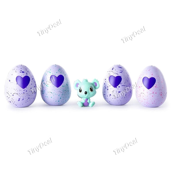 4 pcs / Pack Hatching Egg Mini Magical Colleggtibles Pets Hatch Eggs Mysterious Eggs for Kids