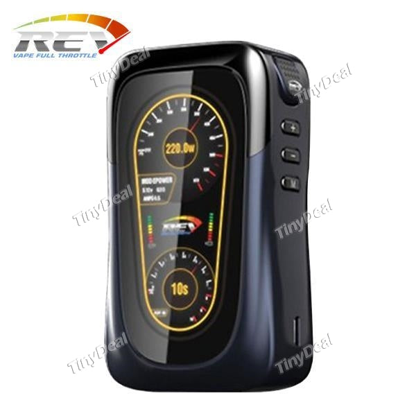 Authentic REVENANT VAPE REV GTS 230W TC VW APV Box Mod - Black Blue