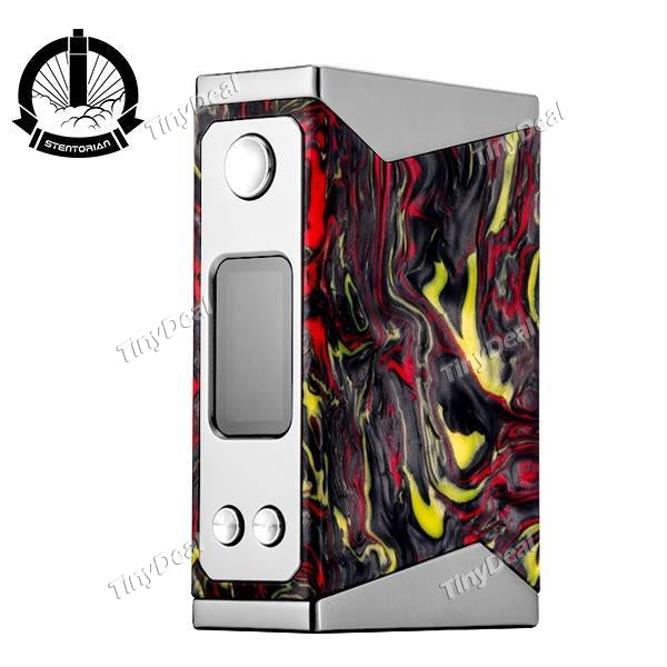 Authentic Stentorian Basilisk 200W VW APV Box Mod - Black Red