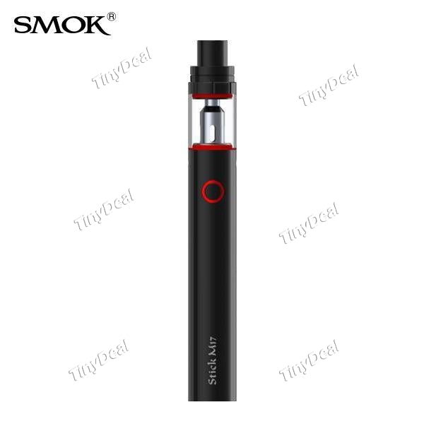 Authentic Smoktech SMOK Stick M17 1300mAh All-In-One Full Starter Kit - Black