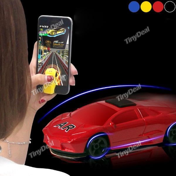AR Car Virtual Game 3D Fly Car Gift Toy Portable Real Shining Jumping Racing Car Game f iPhone