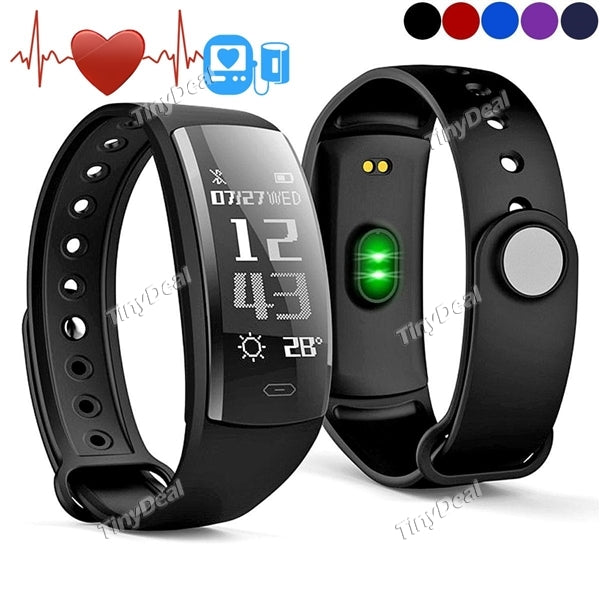 Newest QS90 Smart Bluetooth Bracelet Heart Rate Blood Monitor Sport Tracker Waterproof 30M Pedometer Wristband