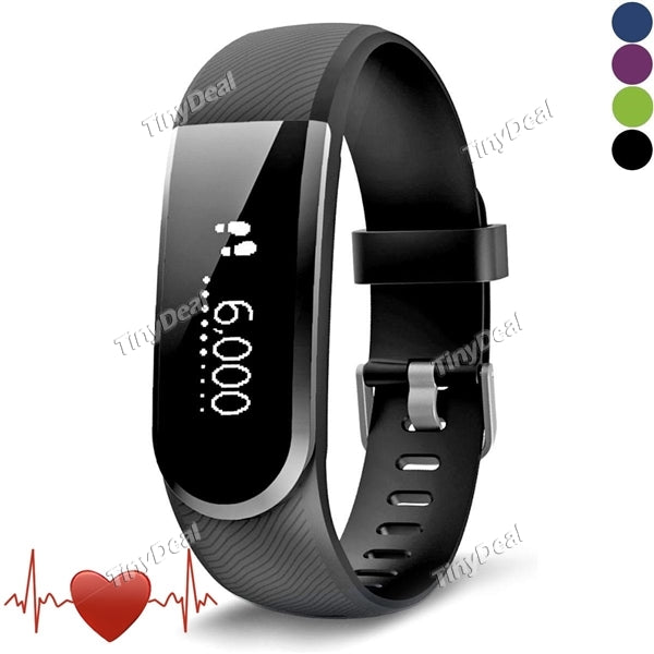 Newest ID101U HR Smart Bluetooth Bracelet RTC Display Heart Rate Monitor Sports Tracker Waterproof Wristband