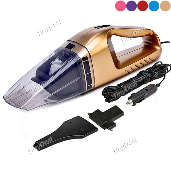Car Vacuum Cleaner DC 12 Volt Wet & Dry Handheld Auto Vacuum Cleaner with 16.4FT 5M Power Cord for Car