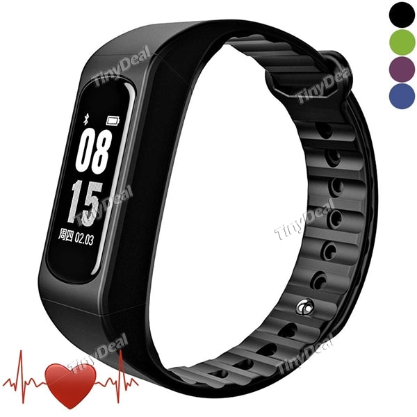 Hi Move W4S Smart Bracelet Heart Rate Monitor Sports Tracker Body Temperature Monitor Stylish Wristband