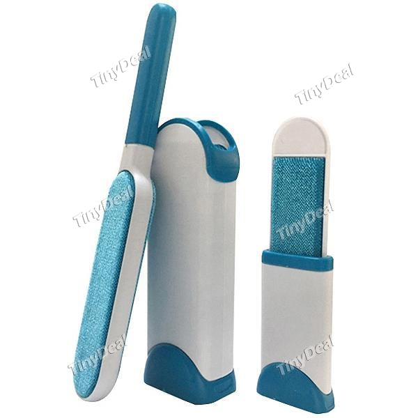 1/2/3 pcs Fur Wizard Pet Fur & Lint Remover with Self-Cleaning Base - Double-Sided Brush Removes Hair from Clothes & Furniture