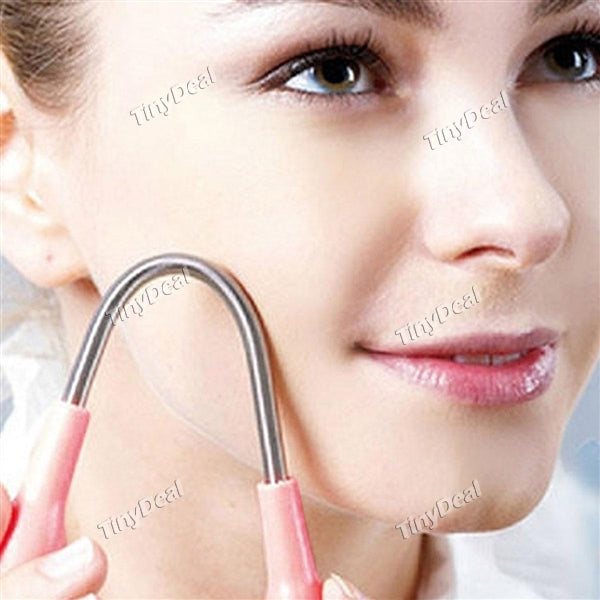 Facial Hair Remover Threading Tool - Quick Effective Facial Hair Removal with No Messy Waxes, Less Pain and Less Irritation