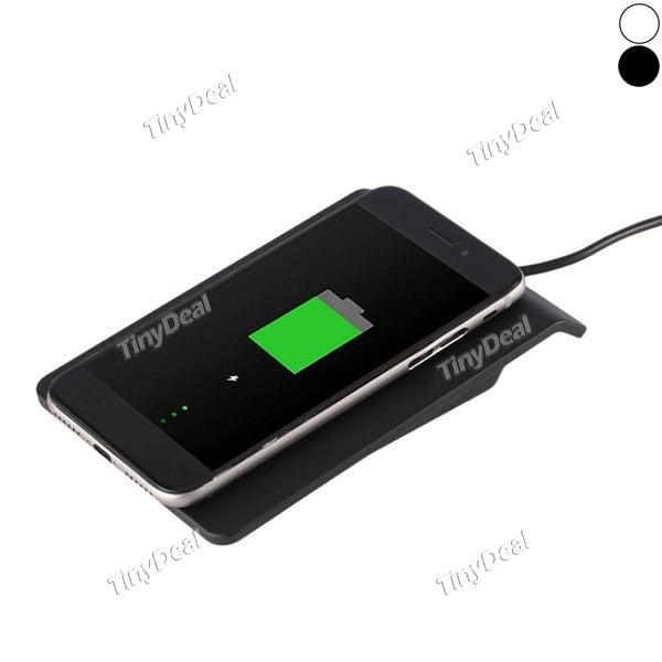 Q200 Wireless Charger Portable Bevel Pad Fast Charging Breathing LED for iPhone Samsung & Qi-enabled Devices