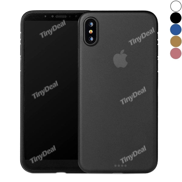 Vissko Ultra Thin iPhone X case Anti-Slip Phone Bag Case Back Matte PP Cover for Apple iPhone X