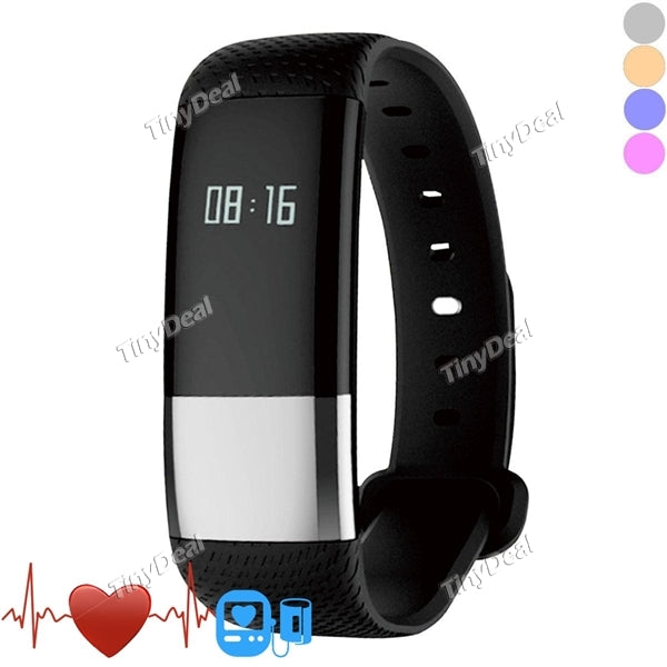 M4 Smart Bracelet IP67 0.42'' Blood Oxygen Heart Rate Blood Pressure Monitor Waterproof Fitness Tracker
