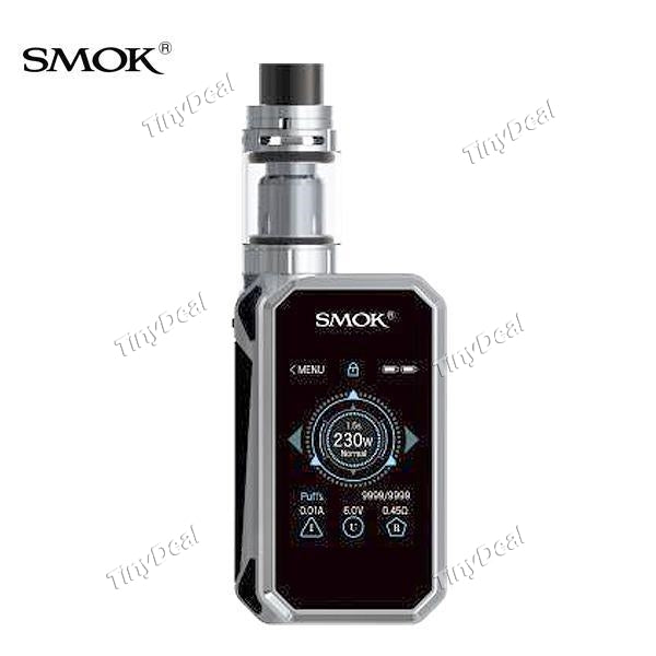 Smoktech G-Priv V2 230W TC VW APV Box Mod 4ML TFV8 X-Baby Tank Kits Standard Edition - Silvery Black