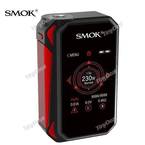 Authentic Smoktech G-Priv G - Priv V2 230W TC VW APV Box Mod - Black Red