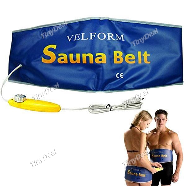 Velform Sauna Heating Slimming Weight Loss Belt Waist Trimmer Belt Sauna Sweat Band for Men Women