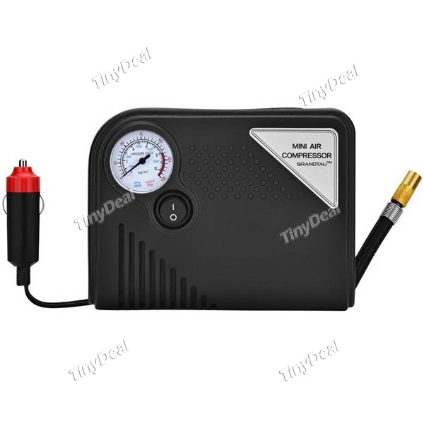 Portable Tire Inflator Mini 150PSI 12V DC Car Electric Auto Air Compressor Pump for Trucks Bicycle Basketball