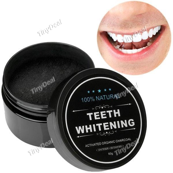 Teeth Whitening Powder Natural Organic Activated Charcoal Bamboo Toothpaste Teeth Whitening Women Men