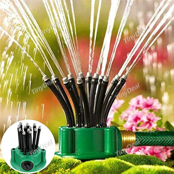 1/2 pcs Noodle Head 360 Degree Garden Yard Sprinkler Lawn Irrigation Sprayer Garden Orchard Watering Tools Supplies