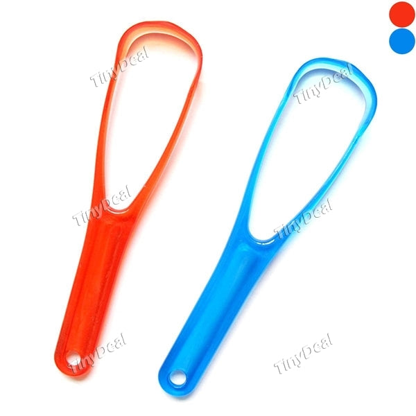 Double Side Brush for Oral Cleaning Tongue Coating Scraping Cleaner for Fresh Breath