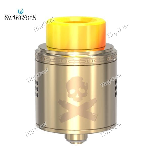 Authentic VandyVape Bonza RDA 2ML 24MM Rebuildable Dripping Atomizer - Golden