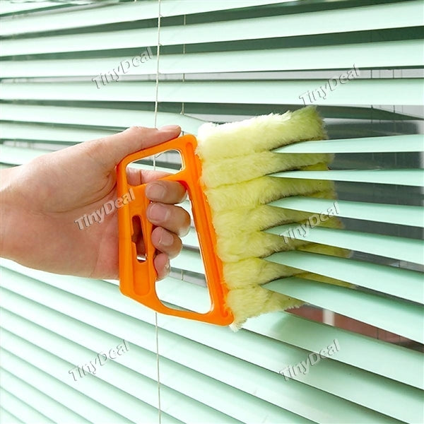 Microfibre Venetian Blind Blade Kitchen Window Cleaner Clean Brush Diagnostic-tool Magnetic Duster Cleaner