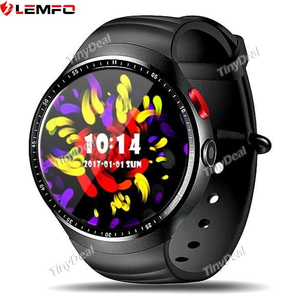 LEMFO LES1 Android 5.1 Smart Watch Phone 1.39'' OLED 400 x 400 Waterproof GPS Tracker 1GB 16GB Smart Watch