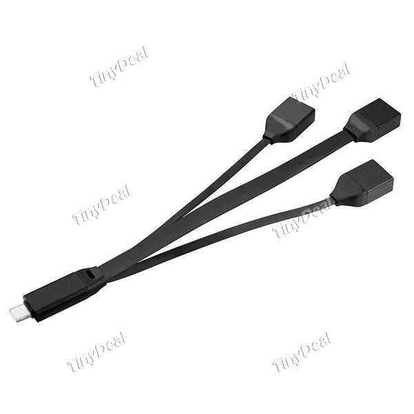 3 in 1 USB Type-C 3.1 OTG HUB 3-Port Spliter to 1 OTG Host Adapter Converter Extender Cable