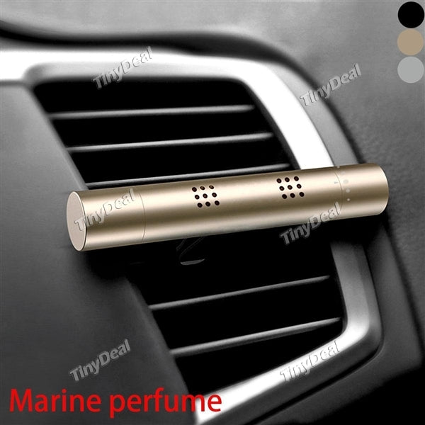 Essential Oil Car Diffuser Adjustable Car Air Freshener Aromatherapy Diffuser with Sponge Stick - Ocean Smell