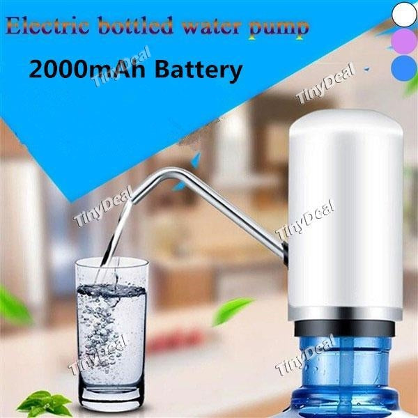 Outdoor Home Portable Wireless Electric Water Pump f Bottle Mineral Water Suction Absorber Drink Dispenserng