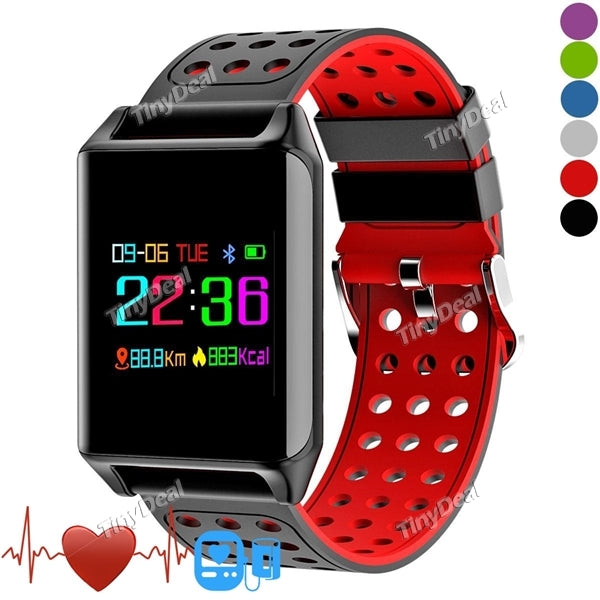 LYNWO M7 Smart Bracelet 0.95'' Smart Wristband Heart Rate Pedometer Blood Pressure Waterproof Fitness Tracker