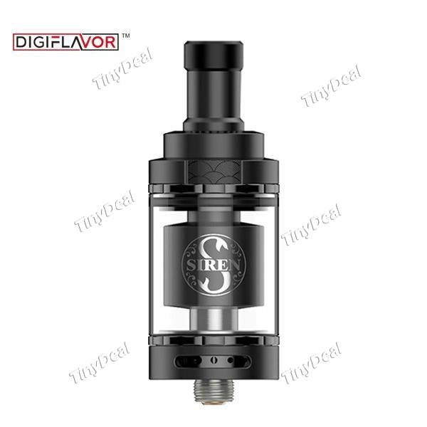 Digiflavor Siren V2 MTL GTA 4.5ML Tank Atomizer 24MM Standard Edition Version - Black
