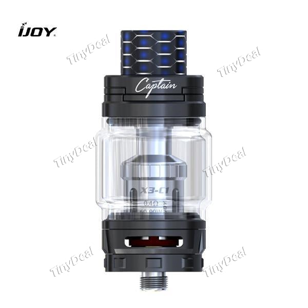 Authentic IJOY Captain X3 6ML / 8ML 0.2ohm 0.4Ω Sub Ohm Tank Atomizer - Black