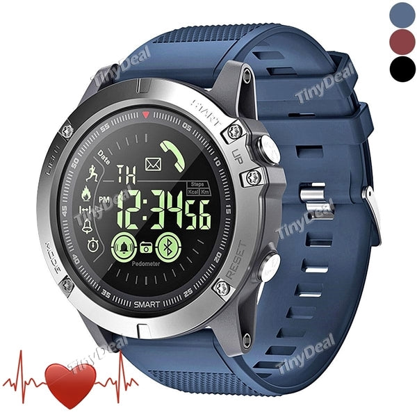 Zeblaze Blitz VIBE 3 Waterproof IP67 33 Months Stand-by Pedometer Sports Smart Watch for iOS & Android