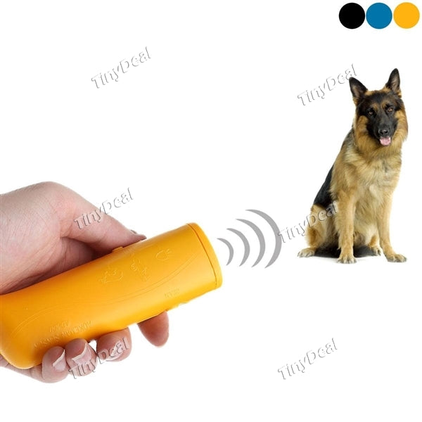 3 in 1 Anti Barking Stop Bark Ultrasonic Pet Dog Repeller Training Device Trainer with LED
