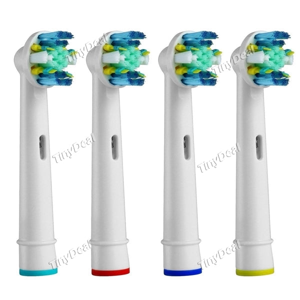 Electric Toothbrush Heads Generic Replacements Compatible with Braun Oral B - EB-25A (4 Count)