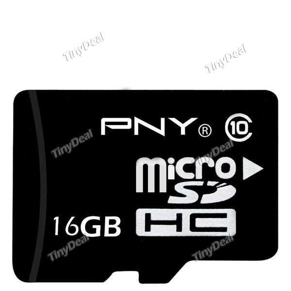 PNY 16GB Class 10 SDHC Memory Card Micro SD Card TF Card for Smartphone