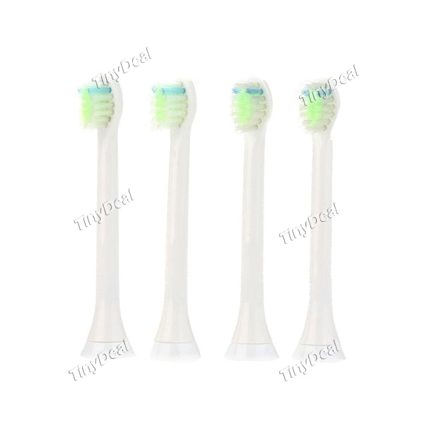 4pcs Replacement Toothbrush Heads for Philips Sonicare Diamond Clean HX6074 HX6073
