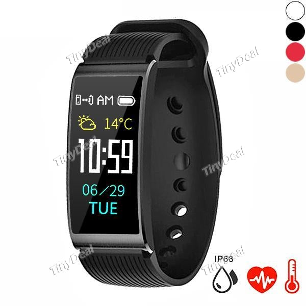 X3 Smart Bracelet 0.96'' Silicone Band Smart Wristband Heart Rate Pedometer Blood Pressure IP68 Fitness Tracker