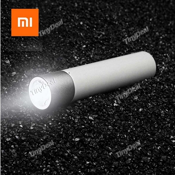 Original Xiaomi Portable Flashlight 11 Grade Brilliance Control Extreme Simple Design 3350mAh Li-Battery Emergency Charging