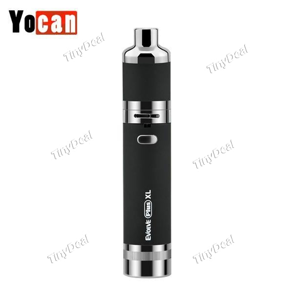 Yocan Evolve Plus XL 1400mAh Battery All-in-one Vape Pen E-Cigarette Full Kit - Black