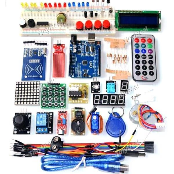 Upgraded Advanced Version Starter Kit RFID Learn Suite Kit LCD 1602 for Arduino UNO R3