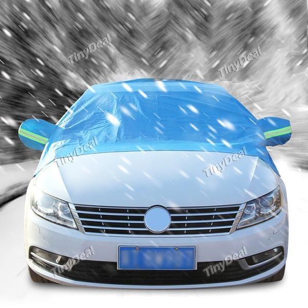 Universal Car Windshield Cover Anti-Snow Waterproof Cover Reflective Anti-collision for SUV Van Most Vehicles