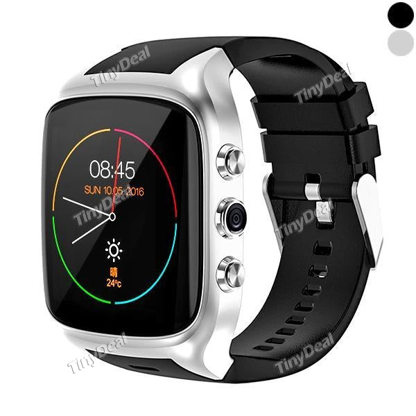 X01s Android Smart Watch Phone Android 5.1 3G Phone 1.54'' 8GB ROM 2.0MP Camera GPS Bluetooth WiFi