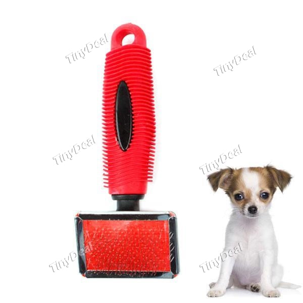 Pet Dogs Cats Soft Stainless Steel Needle Pet Protection Comb Hairdressing Brush Tool