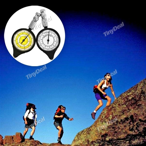 LX-3 Outdoor Map Measuring Gauge Range Finder Meter Scale Compass Reading Distance Measuring Tool