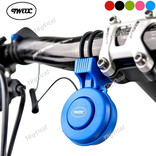 TWOOC Electric Bike Bell USB Rechargeable Waterproof Bike Horn Cycling Handlebar Horn Bells Ring Fit 22-31.8mm