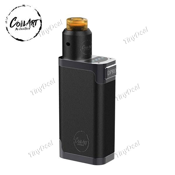 Authentic CoilART DPRO 133 133W Premium 24MM DPRO RDA Mechnical Kit - Black
