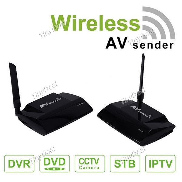 PAT-580 5.8GHz HDMI TV Wireless Audio Video Transmitter & Receiver IR Remote Control 300M AV Sender US Plug