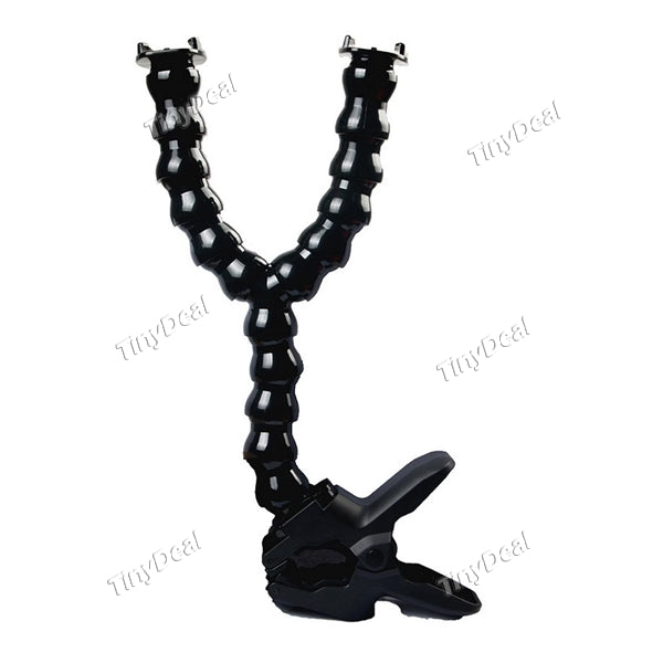 GoPro Accessories Adjustable Neck Jaws Flex Clamp Mount Y Type Tripod for Gopro Hero 5 4 3 2 XiaoMi Yi 4K SJCAM