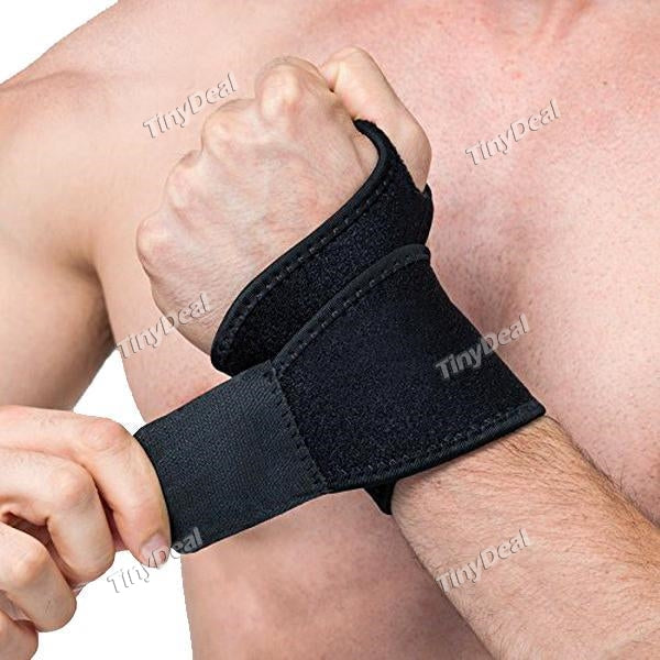 Adjustable Wrist Support Wrist Brace Basketball Tennis Sport Wrist Brace for Right & Left Hand Unisex