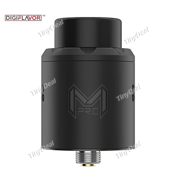 Digiflavor Mesh Pro RDA Single Coil / Dual Coils Bottom Feeding Rebuildable Dripping Atomizer - Black